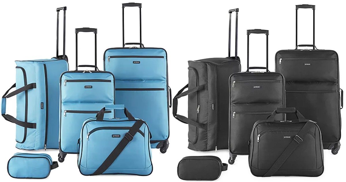 Protocol Bowden Softside 5-Pc Luggage Set