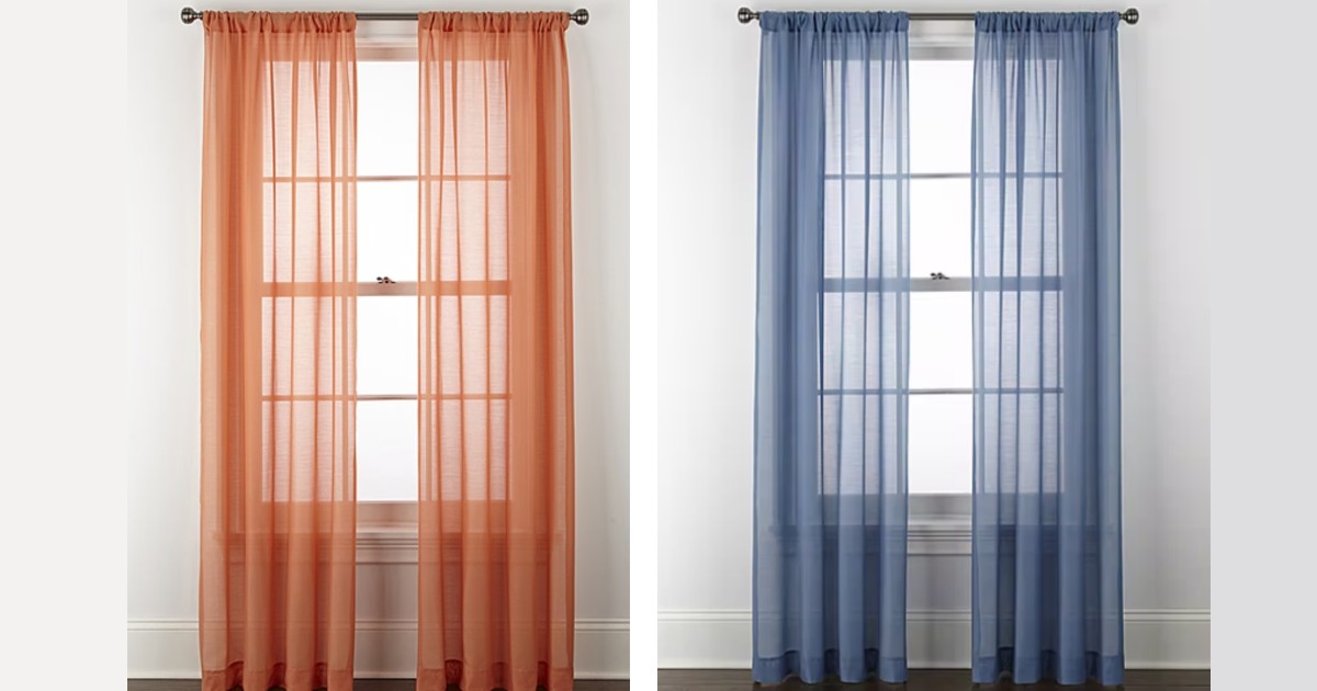Home Expressions Single-Panel Curtains