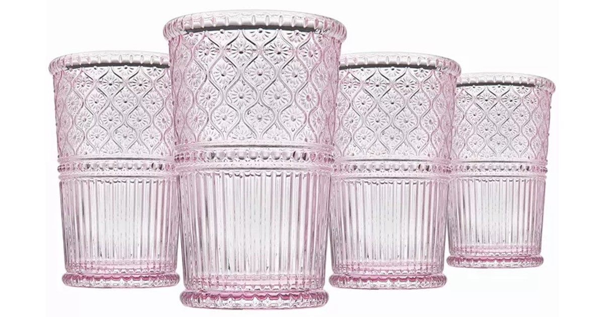Claro Highball Glasses 4-Piece Sets at Macy's