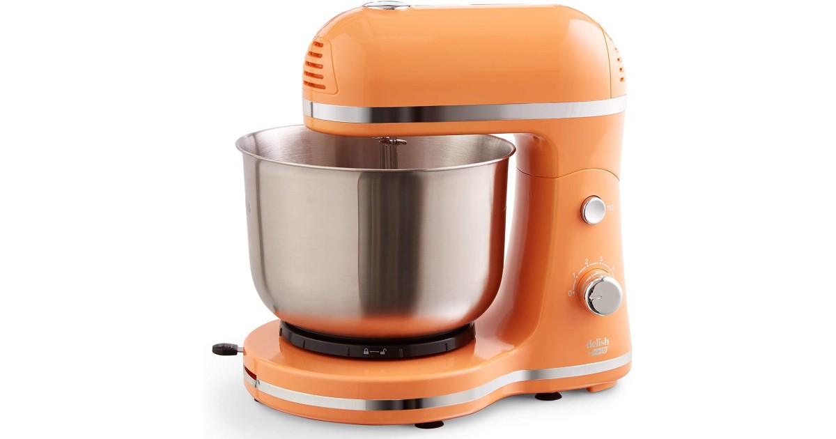 Dash 3 5 quart stand mixer only 31 30 reg 80 deals coupons
