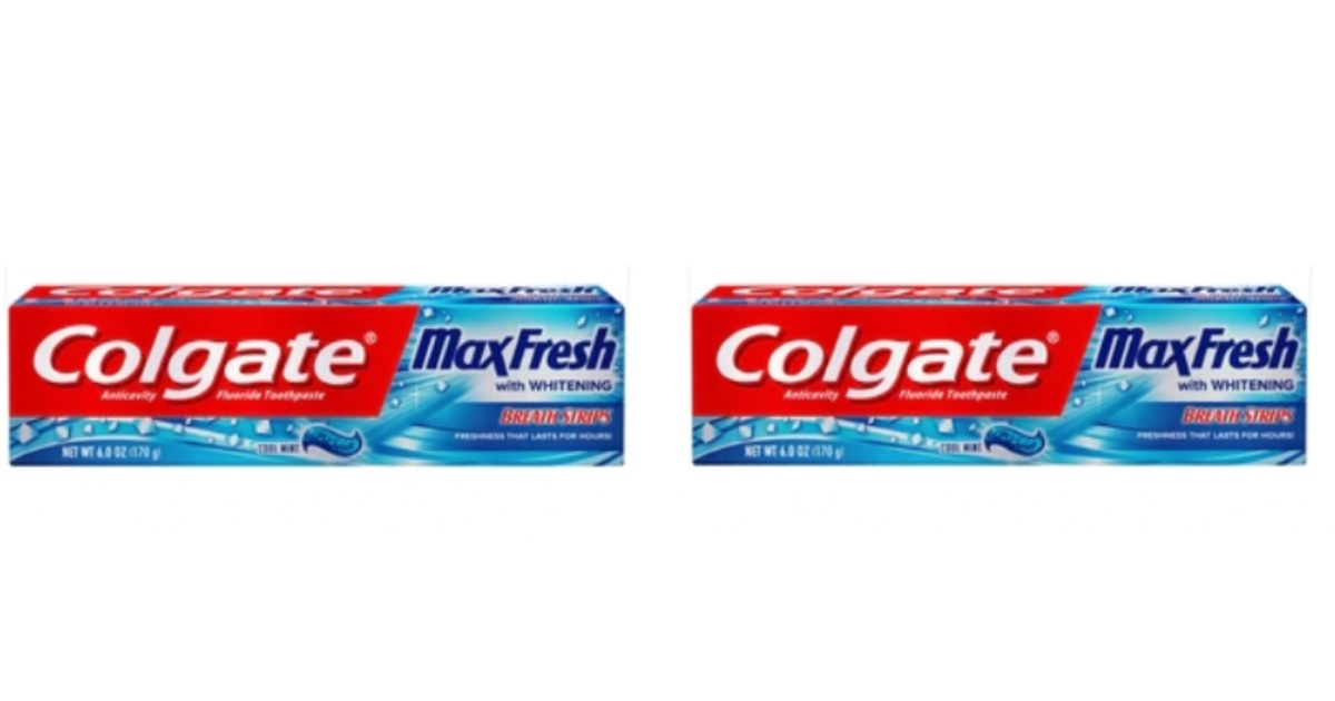 Colgate Toothpaste ONLY $0.49.