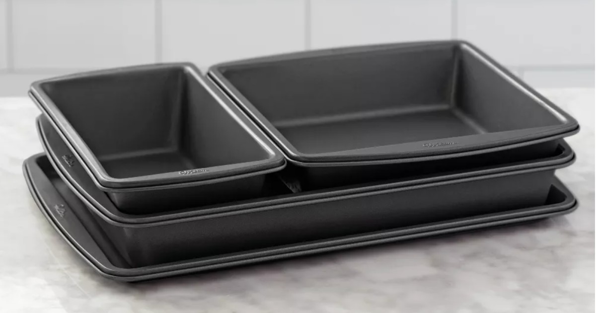 Wilton Ultra Bake Pro Bakeware Set 4Piece ONLY 12 (Reg 24) Daily