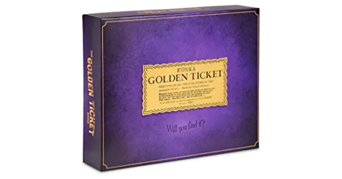 Willy Wonka’s The Golden Ticket Game at Amazon