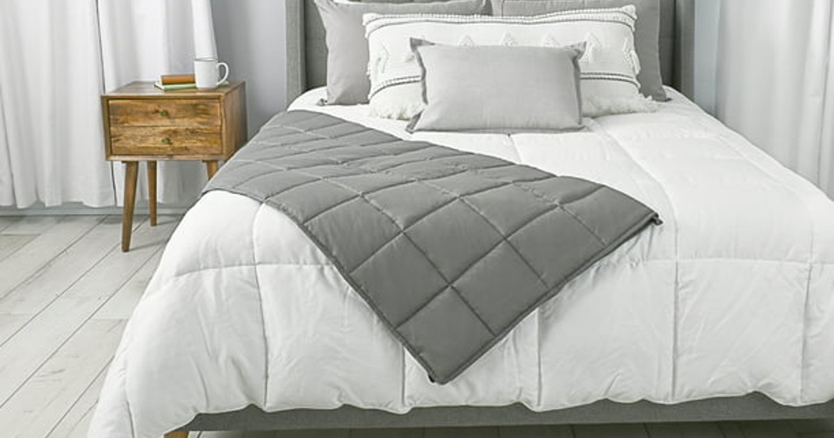 Tranquility 12Pound Weighted Blanket ONLY 17.88 (Reg 50) Daily
