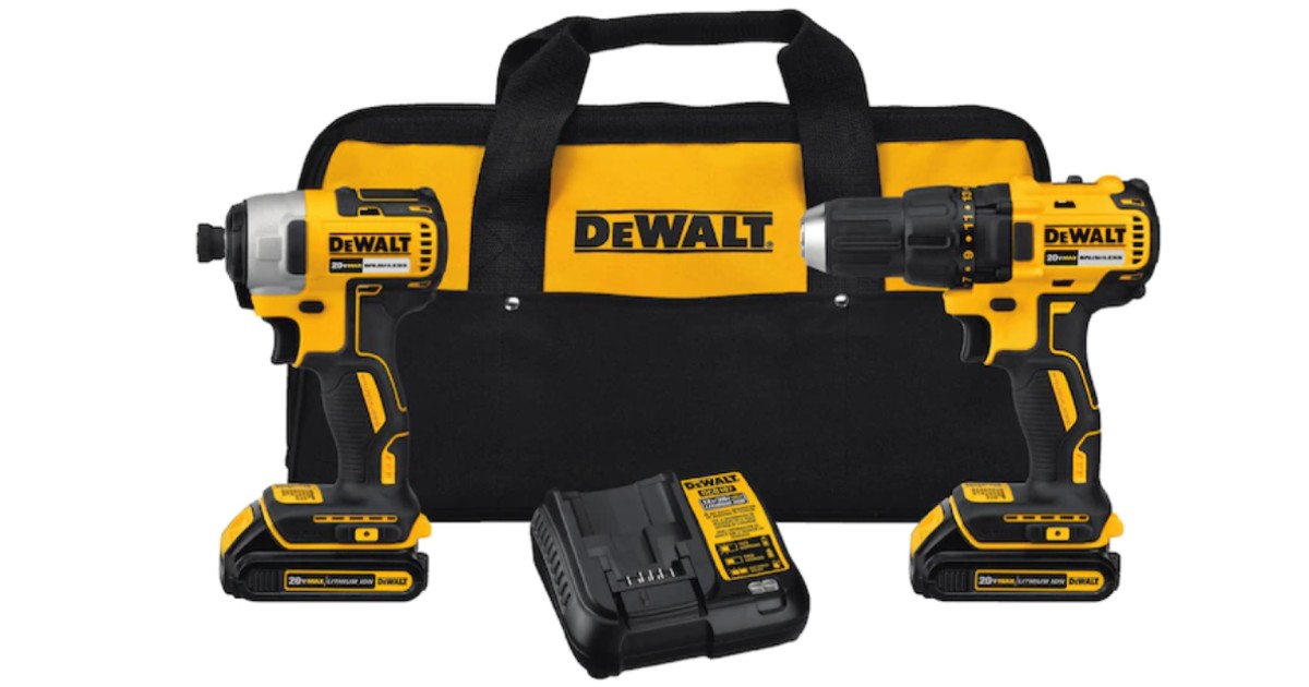 DeWALT Tool Kit w/ 2 Batteries and Charger