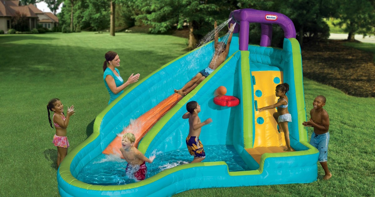 Little Tikes Inflatable Water Slide 
