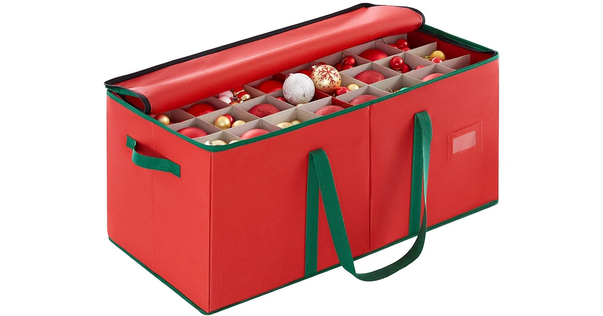 Christmas Ornament Storage Container