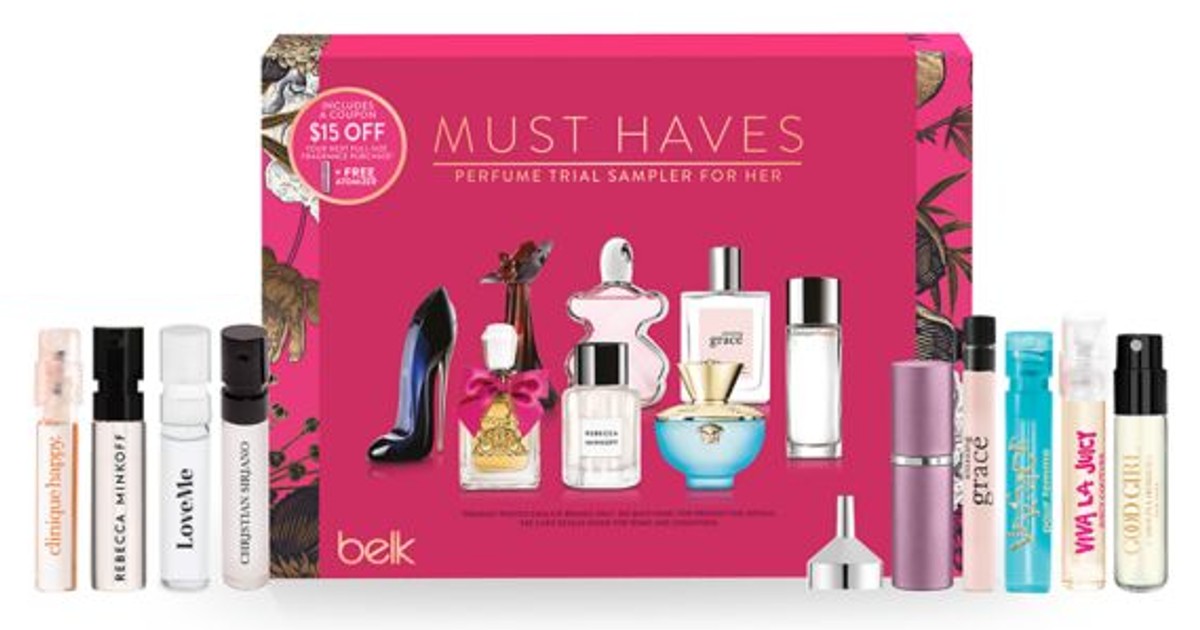 Belk Beauty Women’s Fragrance Sampler Kit ONLY 12.99 (Reg 20) Daily