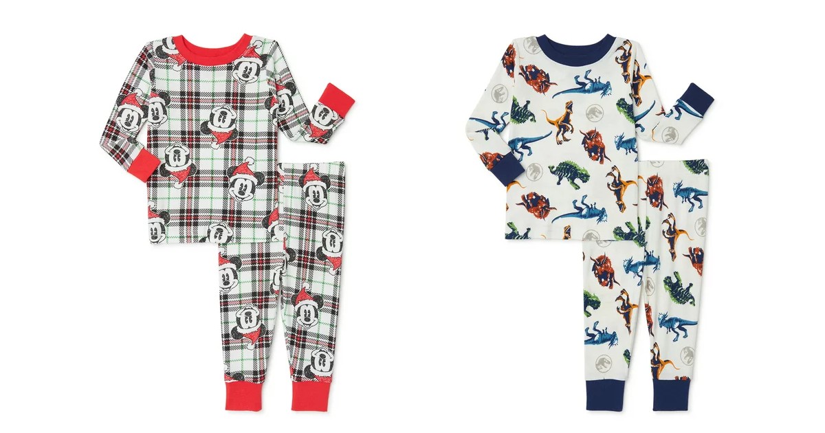 Character Toddler Pajama Sets at Walmart