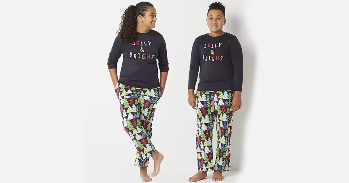 Kids Big Unisex Plus 2-Piece Pajama Set 
