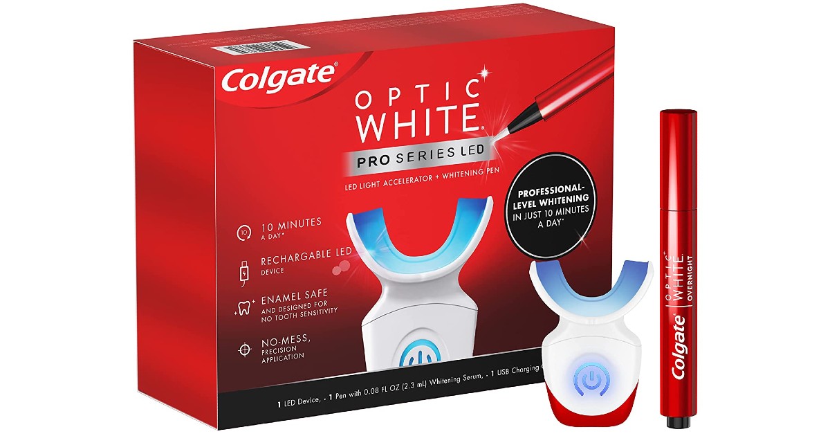 Colgate Optic White Whitening Kit 