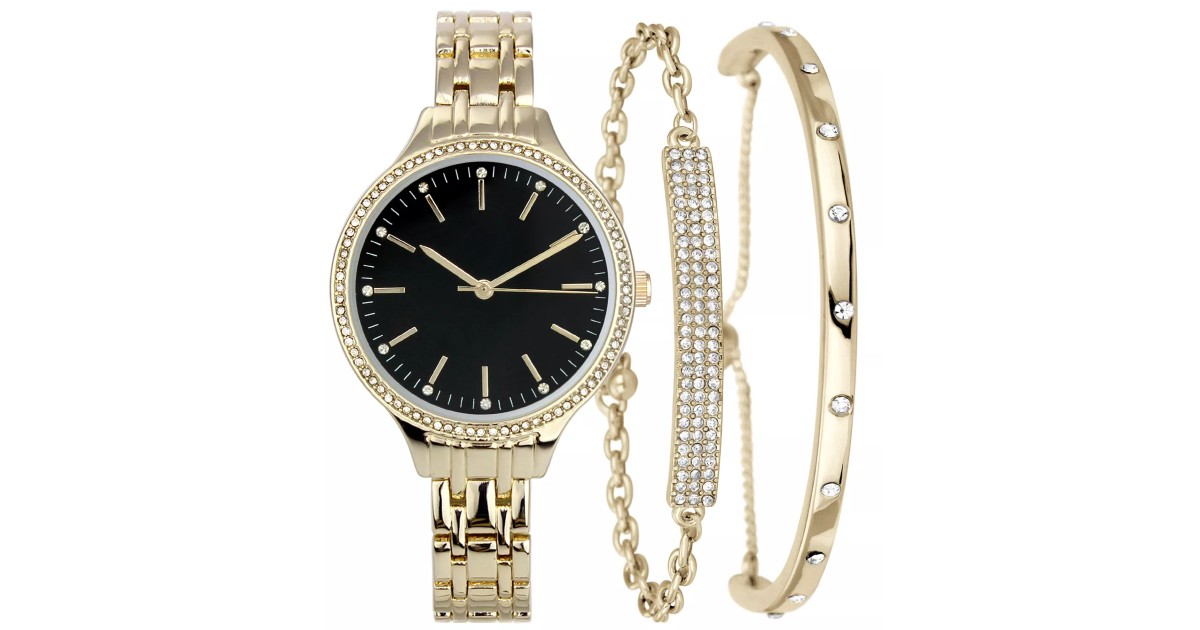 Women's Bracelet Watch Set