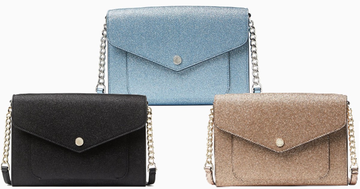 Kate Spade Tinsel Flap Crossbody ONLY $59 (Reg $279) - Daily Deals & Coupons