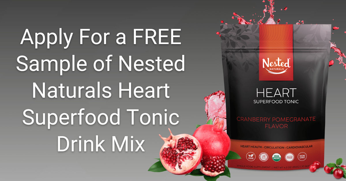 Nested Naturals Heart Superfood Tonic Drink Mix