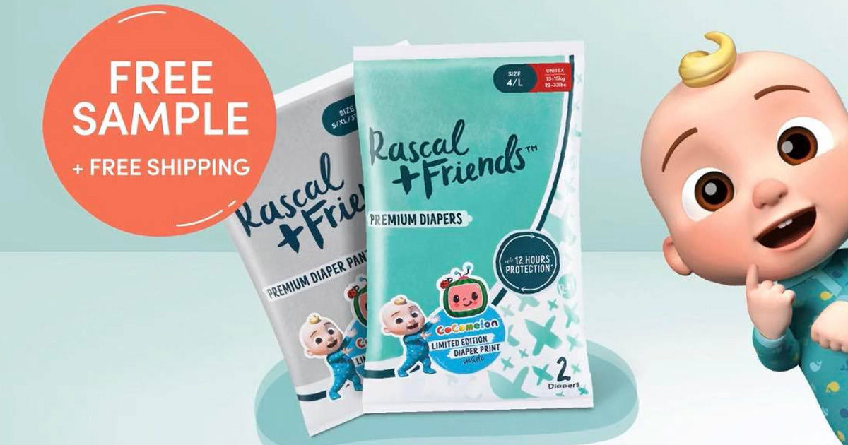 Free Rascal + Friends Diaper Sample Pack - Free Product Samples