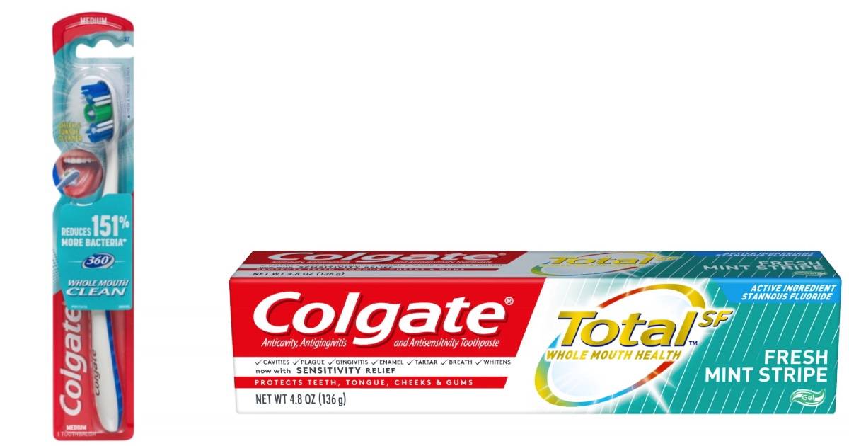 Free Colgate Toothpaste and Toothbrush Daily Deals & Coupons