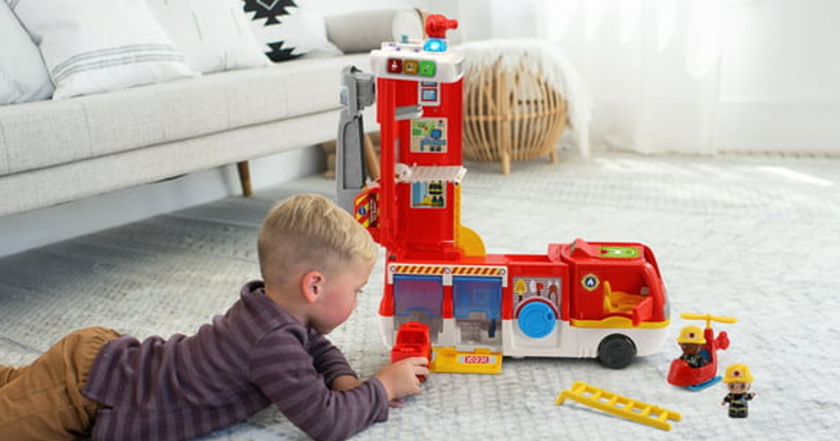 VTech Helping Heroes Fire Station Playset 