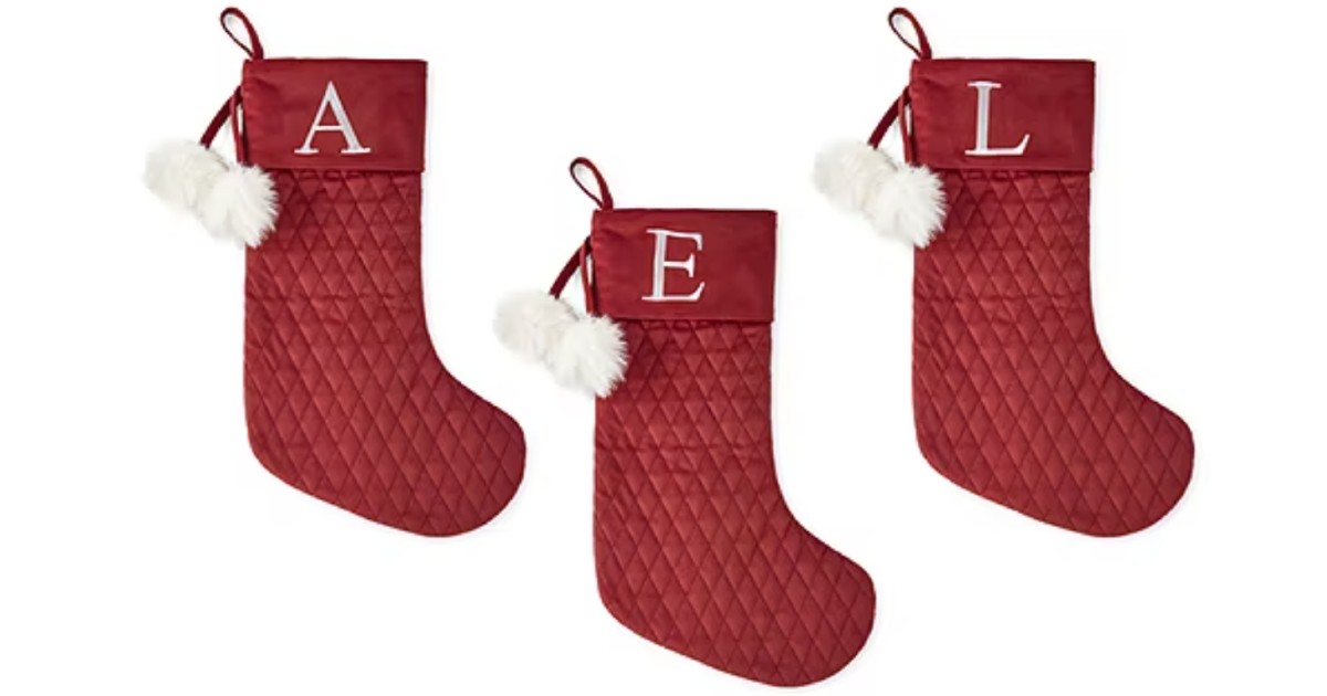 Quilted Christmas Stockings at JCPenney