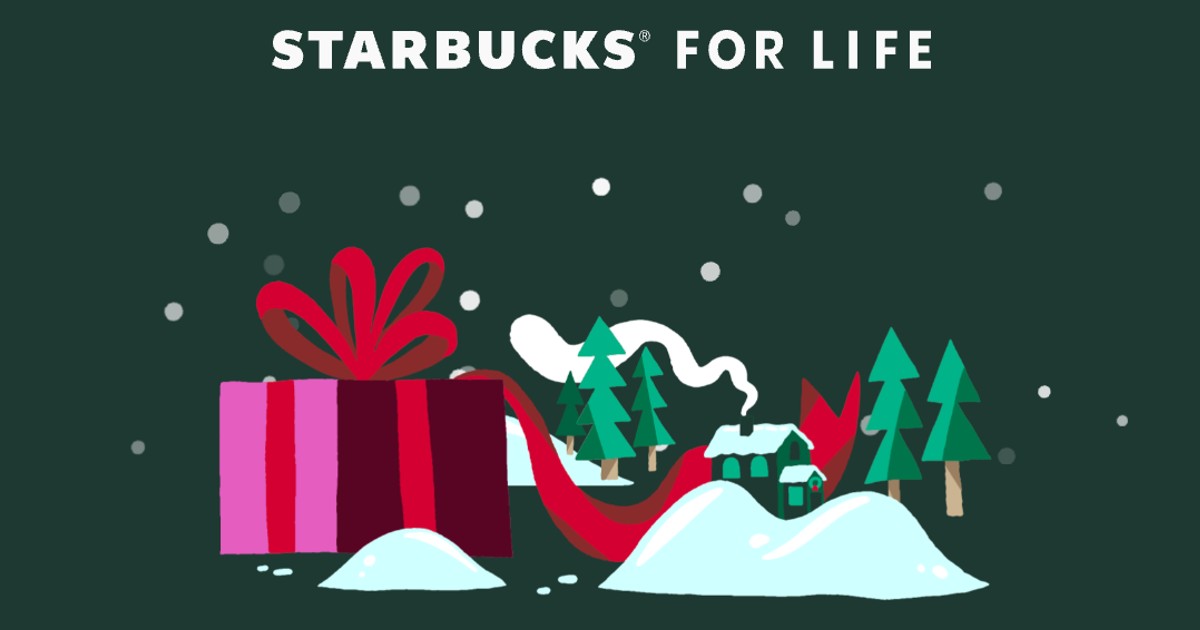 Win Starbucks For Life Instant Win Game