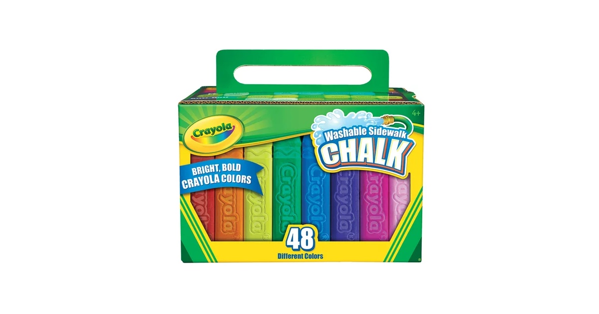 Crayola Washable Sidewalk Chal...