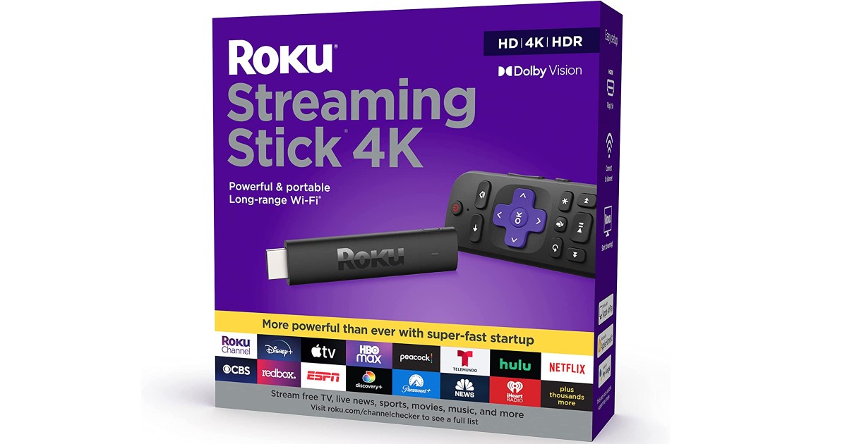 Roku 4K Streaming Stick 
