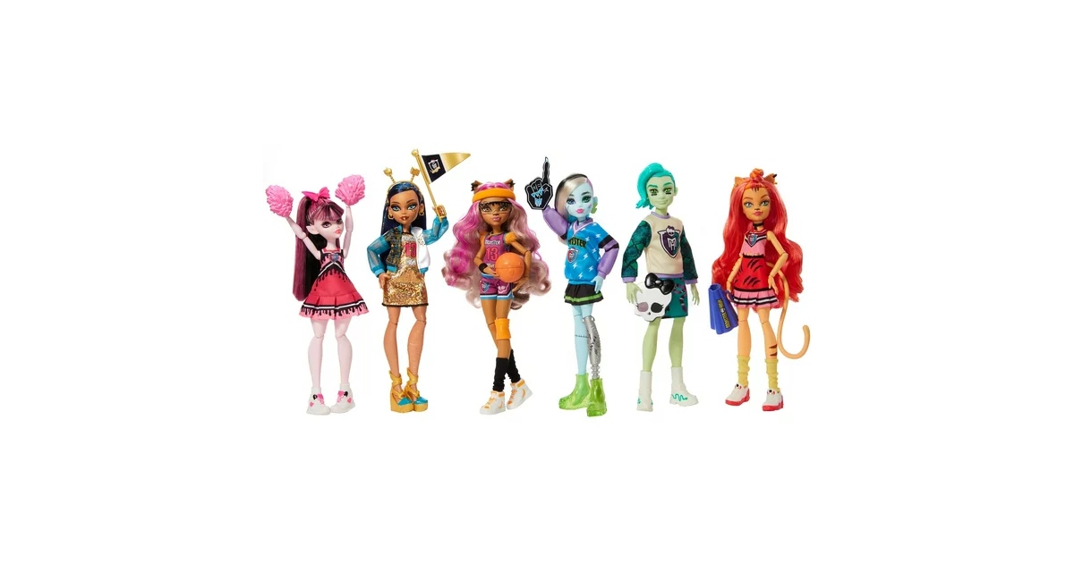 Monster High Doll 6-Pack at Walmart