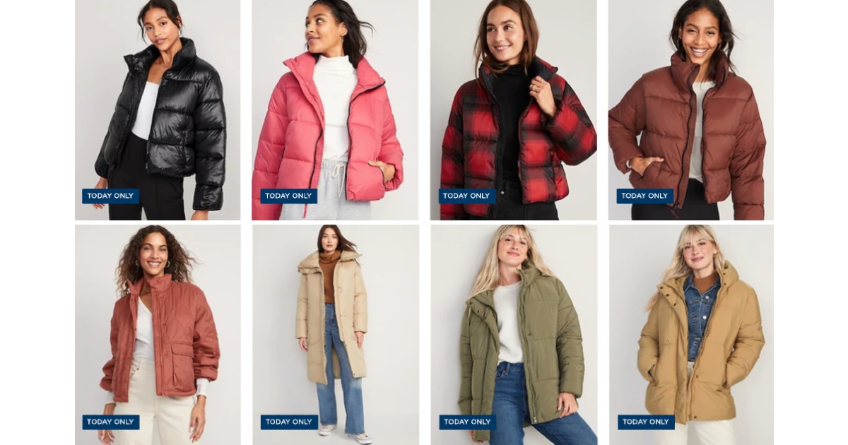 Coats & Jackets for the Family at Old Navy