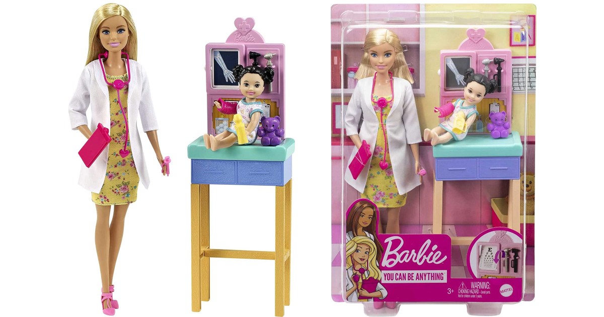 Barbie Pediatrician Playset at Amazon