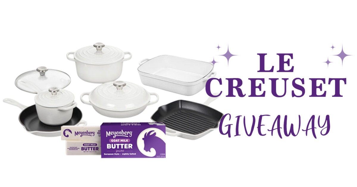 Win a 10pcs LE CREUSET Cast Iron Cookware Set Free Sweepstakes