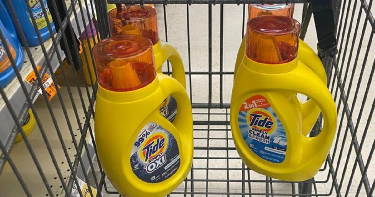 Tide Simply Laundry Detergent.