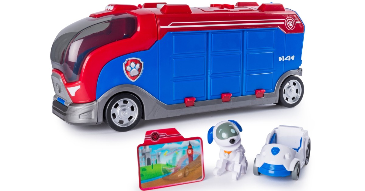 Paw Patrol Mission Paw Robo Dog and Vehicle
