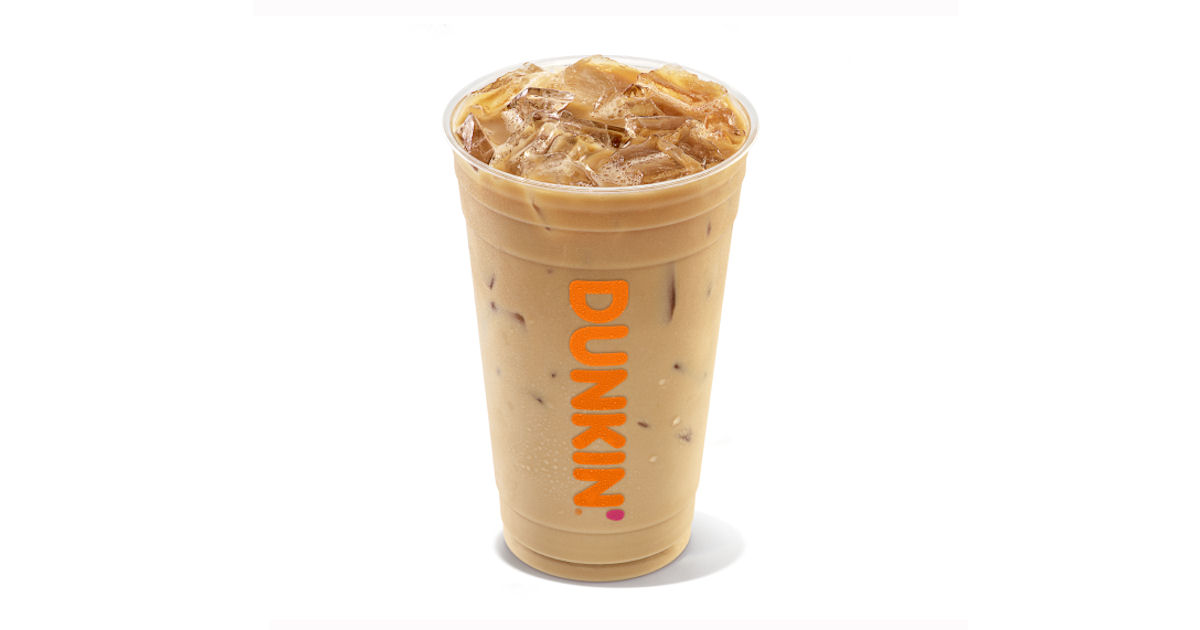 dunkin free medium coffee