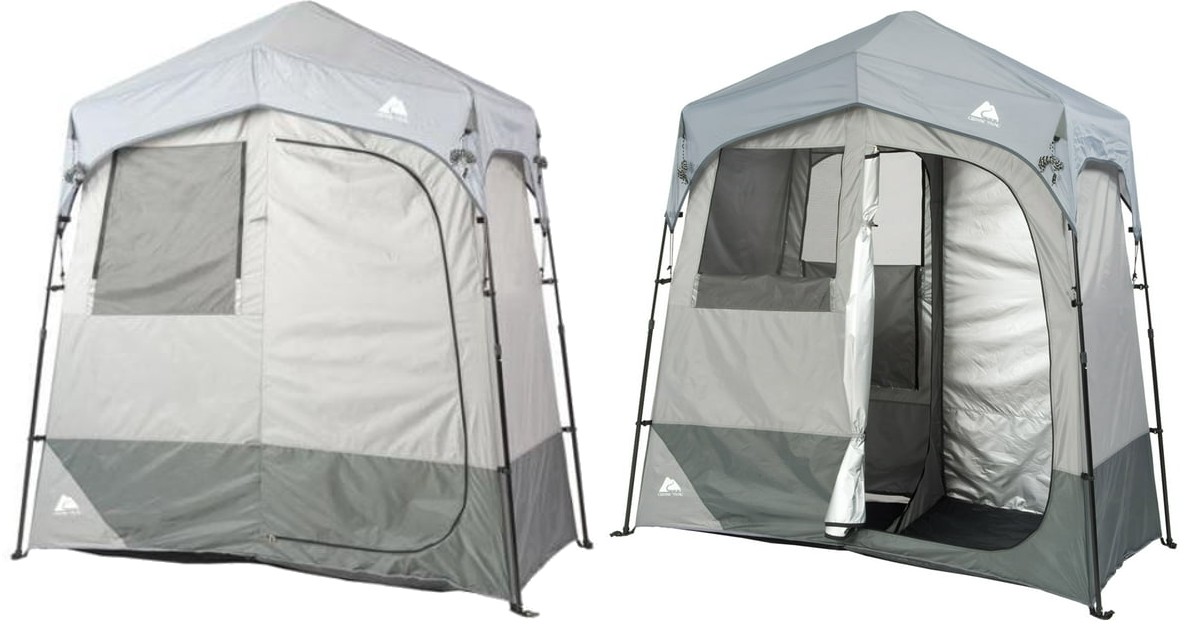 Ozark Trail 2Person Shower Tent ONLY 60 (Reg 170) Closet of Free