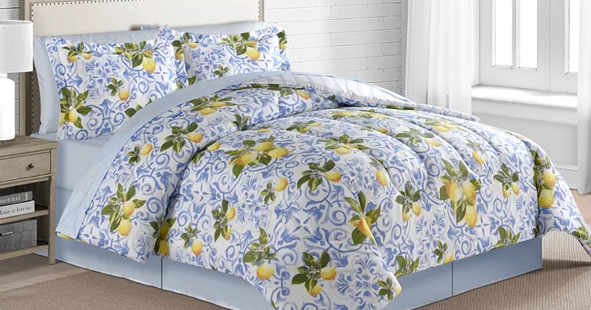 Lemon 8-Piece Comforter Set Any Size
