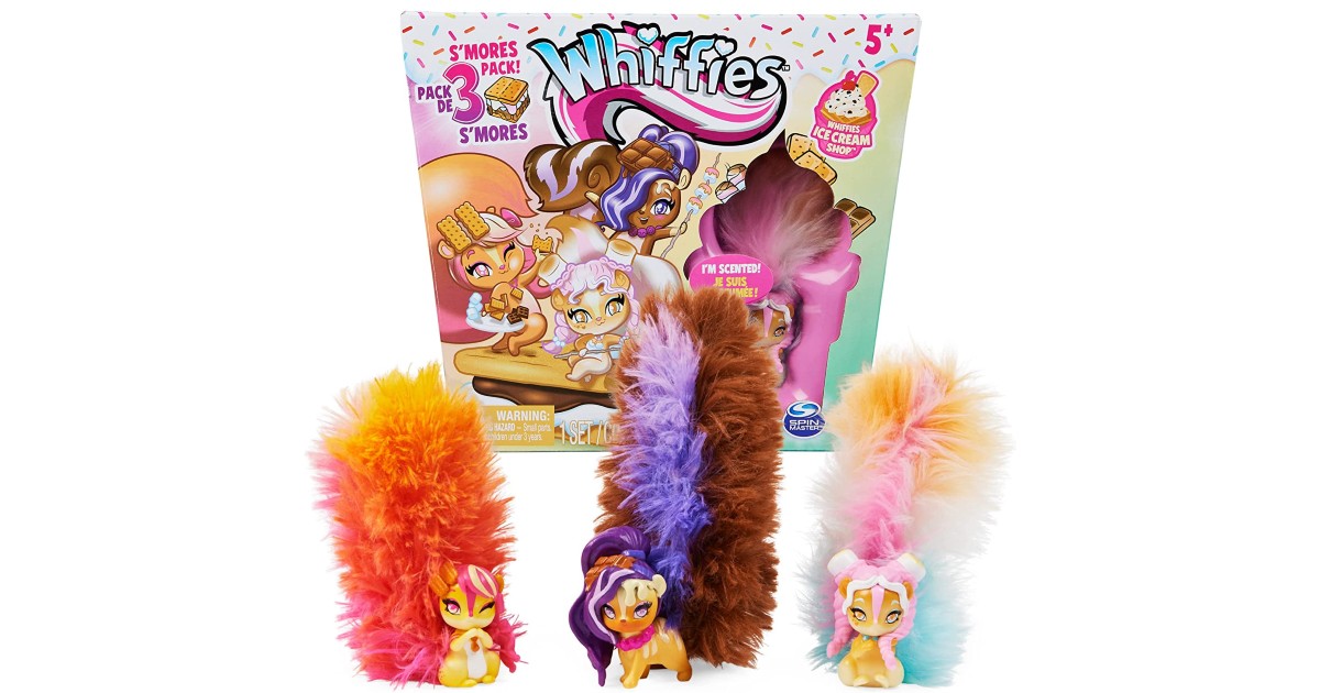 Whiffies, S’mores 3-Pack at Amazon