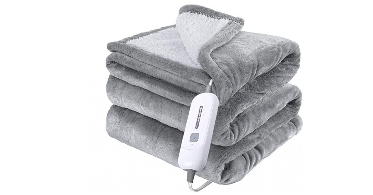 Electric Heated Blanket at Amazon