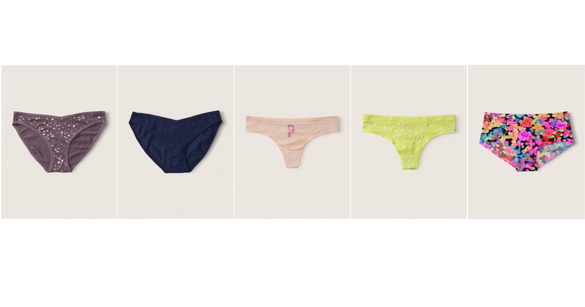 Free Victoria's Secret undies with any purchase (coupon) ends Dec