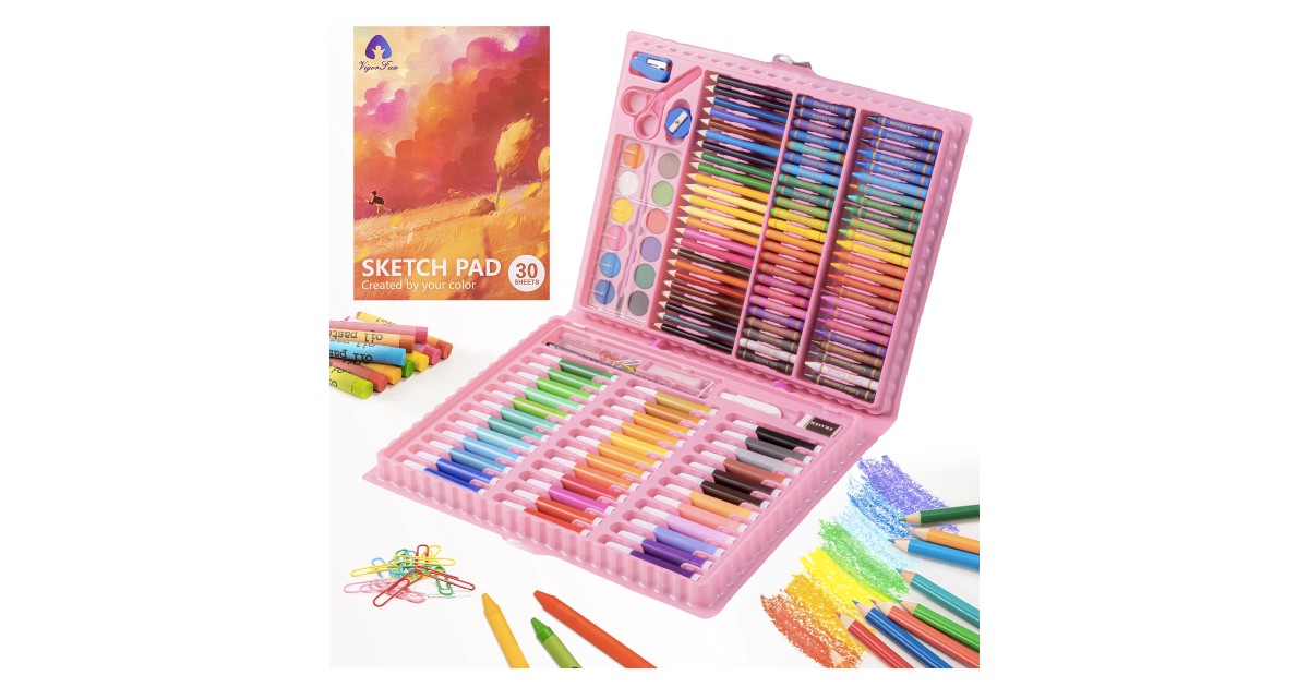 151 Piece Drawing Art Kit at Walmart