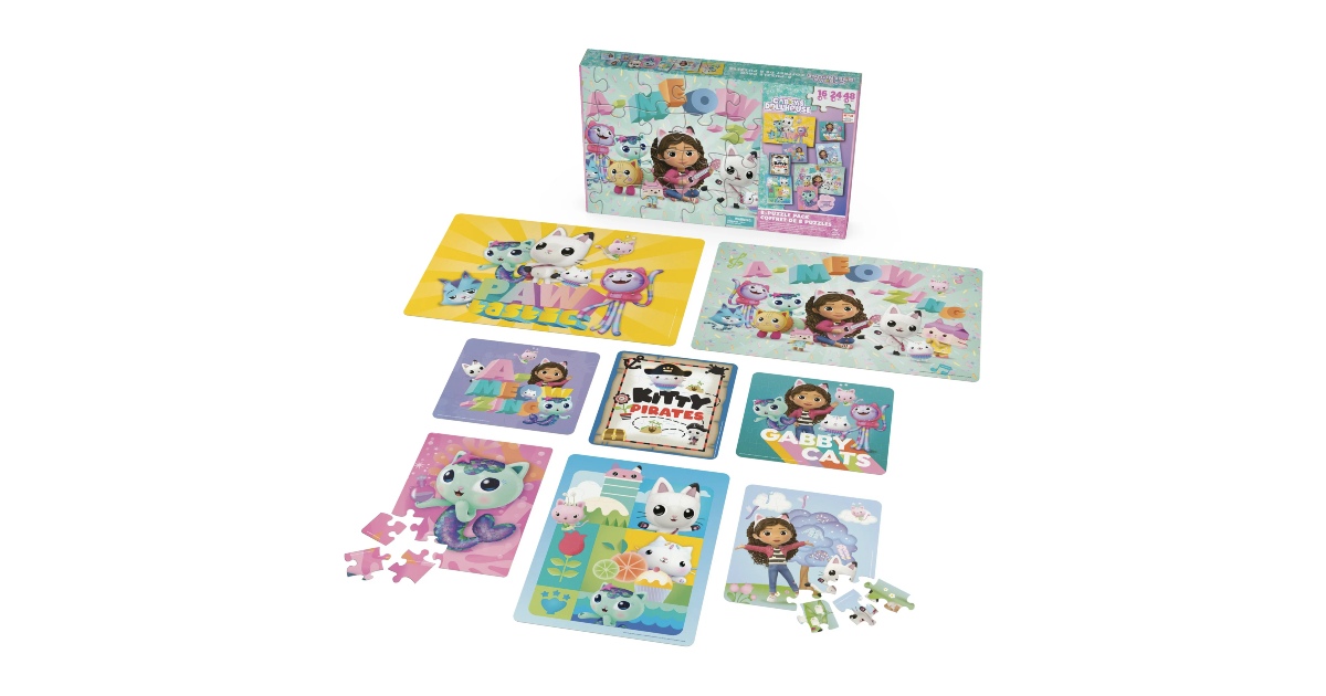Gabby’s Dollhouse 8-Puzzle Pac...