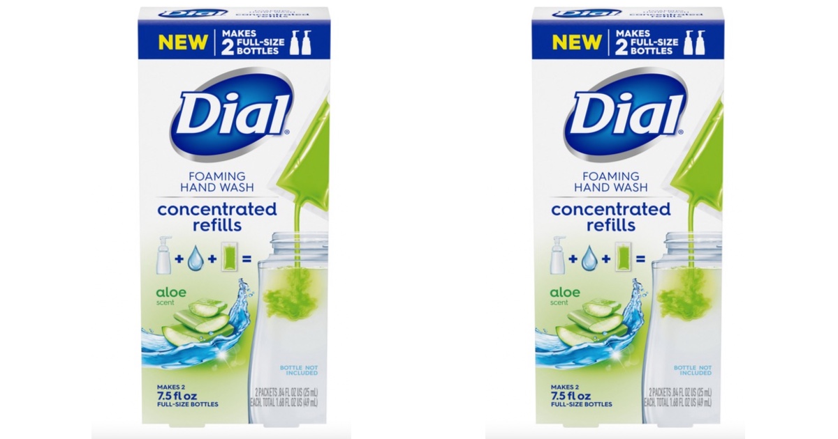 Dial Foaming Hand Wash Refill ONLY 0.24 (Reg. 4.99) Daily Deals