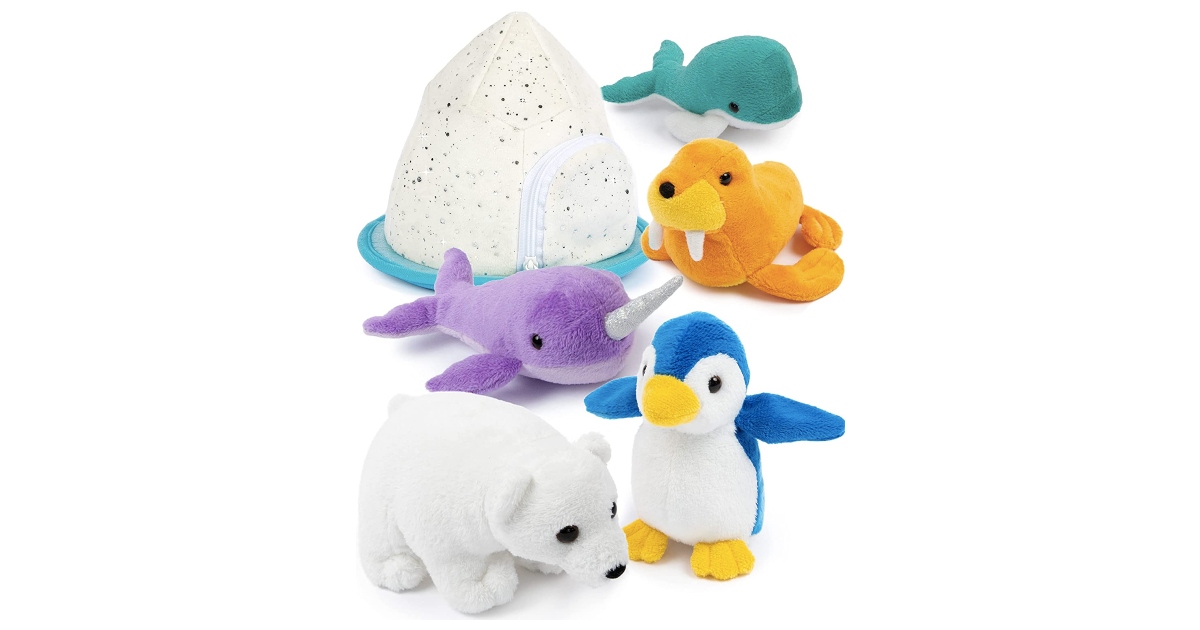 Stuffed Animal Toy Gift Set of Five at Amazon