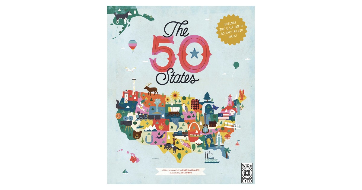 The 50 States: Illustrated Maps at Amazon