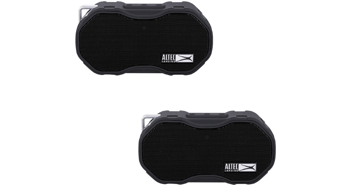 Portable Bluetooth Speaker 2-Pack