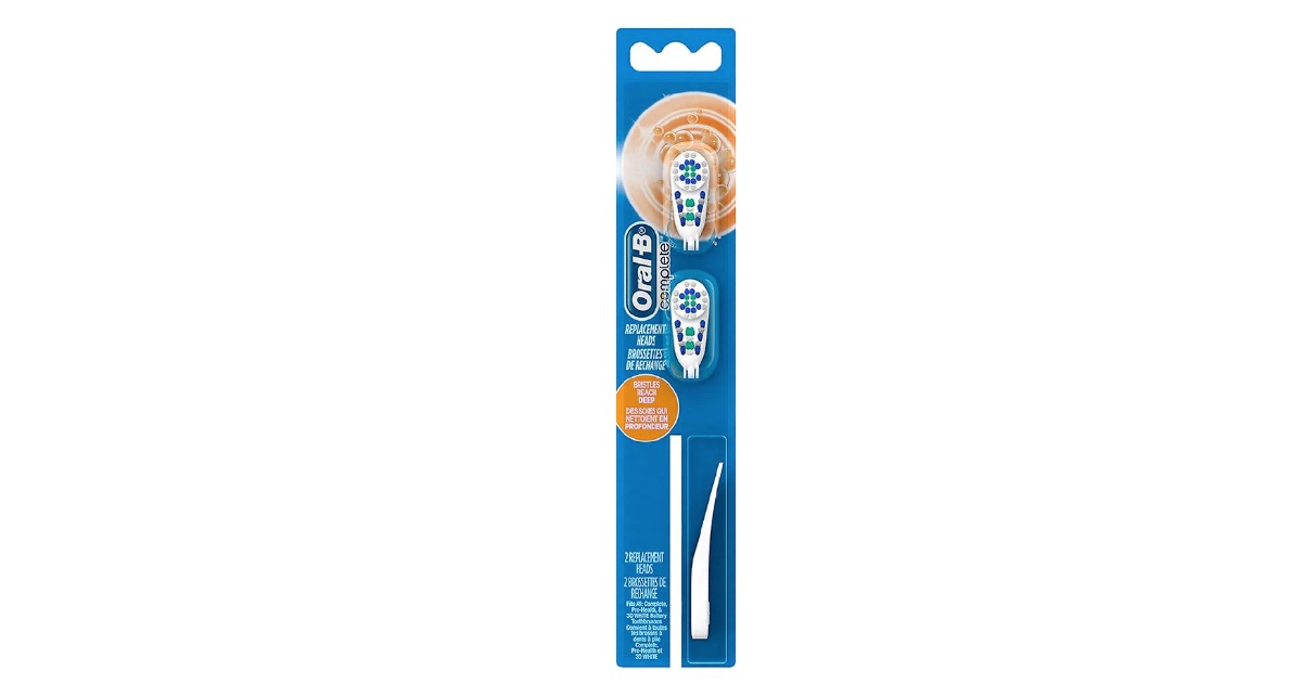 Free OralB Deep Clean Replacement Power Toothbrush Heads Daily Deals