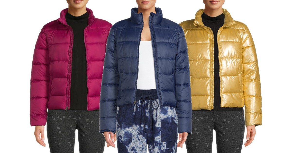 Time and Tru Women's Puffer Jacket ONLY 12.98 (Reg 25) Daily Deals
