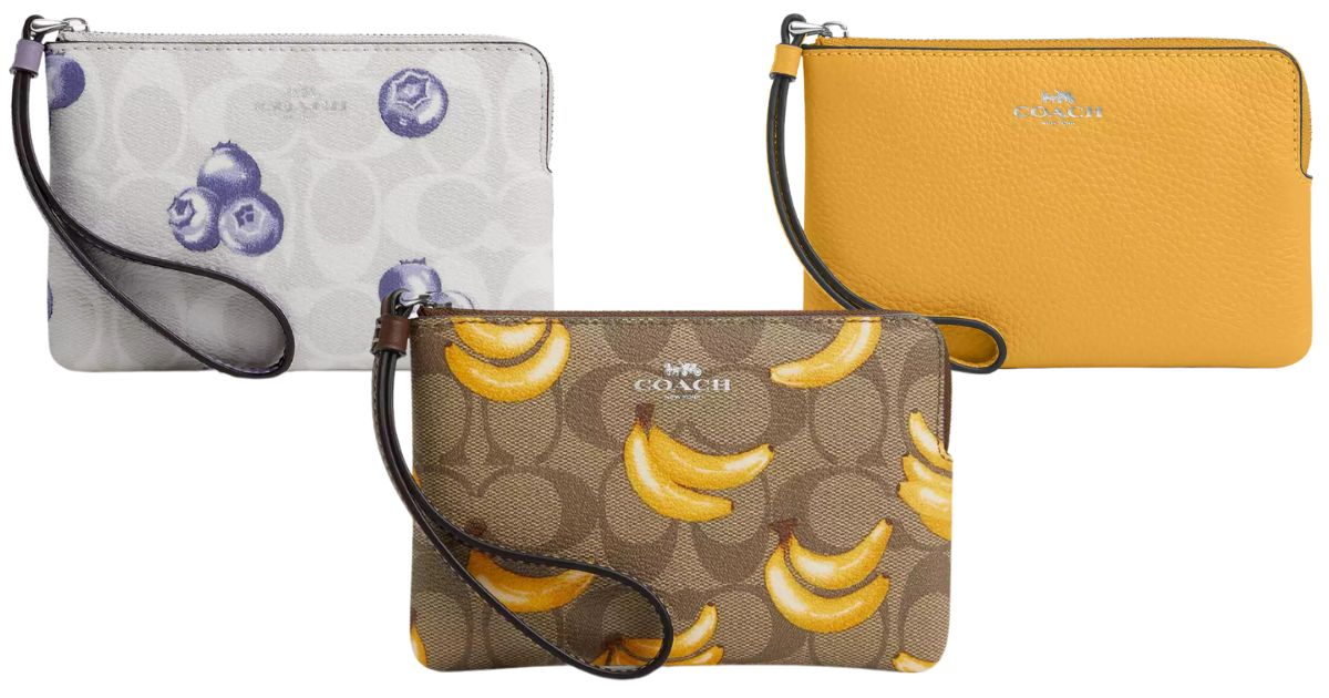 Coach Wristlets