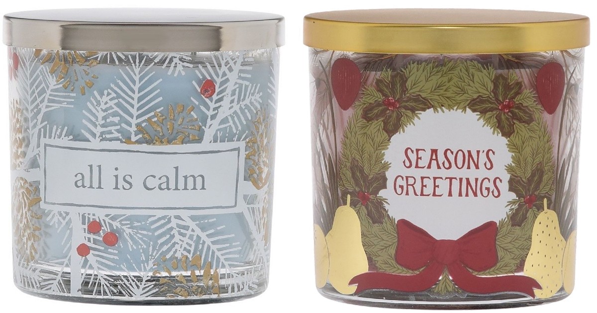 Sonoma 3Wick Candles ONLY 2 (Reg 5) Daily Deals & Coupons