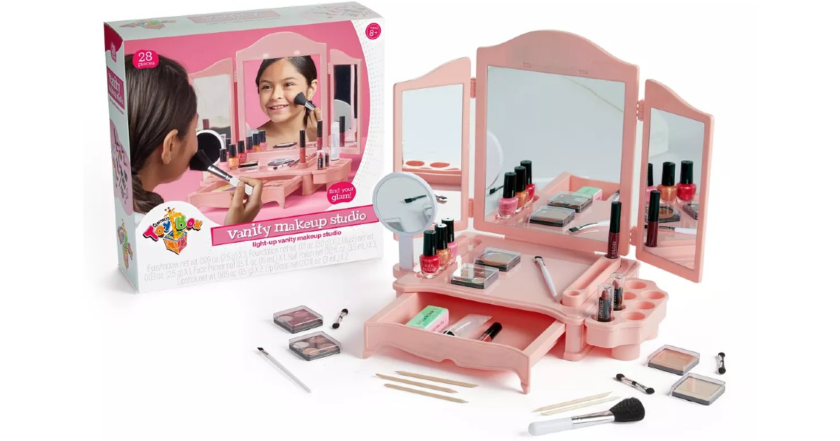 Girls LED Makeup Vanity Set ONLY 35.99 (Reg 90) Daily Deals & Coupons