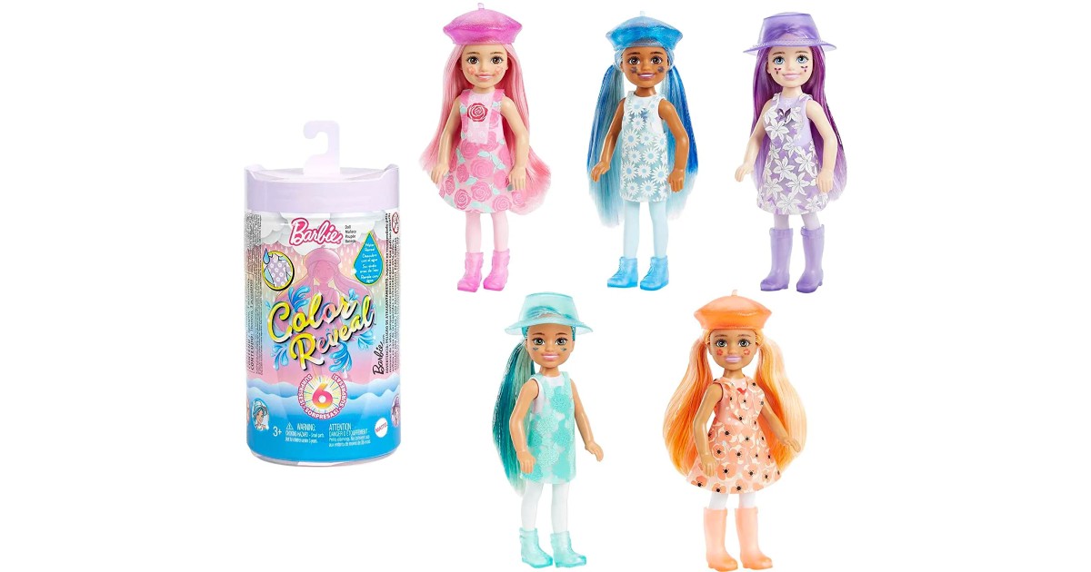 Barbie Color Reveal Chelsea Doll w/ 6 Surprises