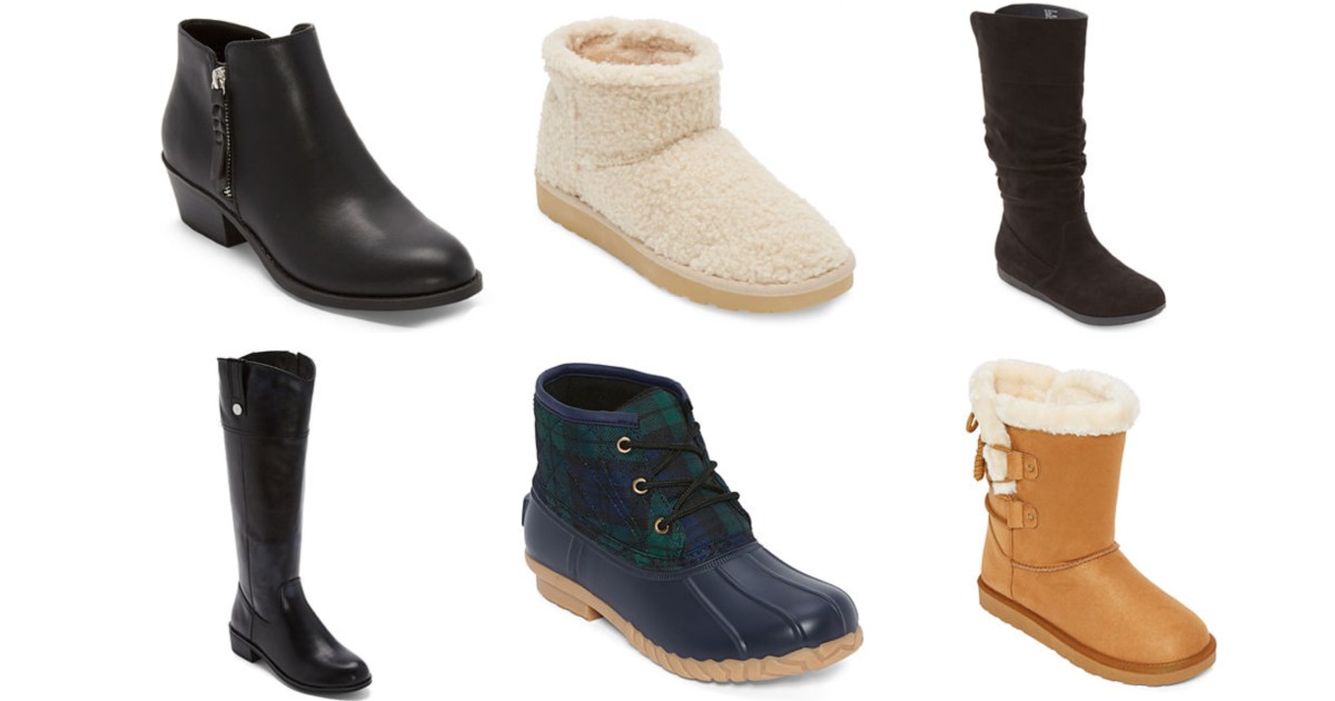 Women's Boots ONLY $19.99 at JCPenney